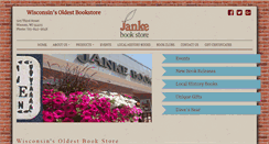 Desktop Screenshot of jankebookstore.com