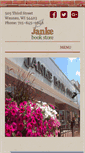 Mobile Screenshot of jankebookstore.com